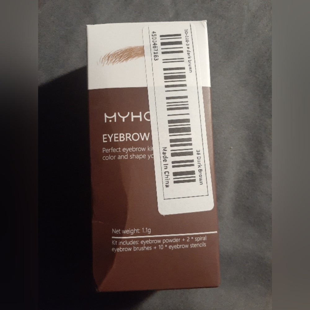 Eyebrow Powder Kit with Brushes & Stencils